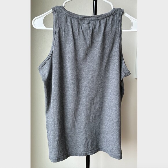 Pact Gray Cotton Tank Top - Size S - Picture 6 of 9